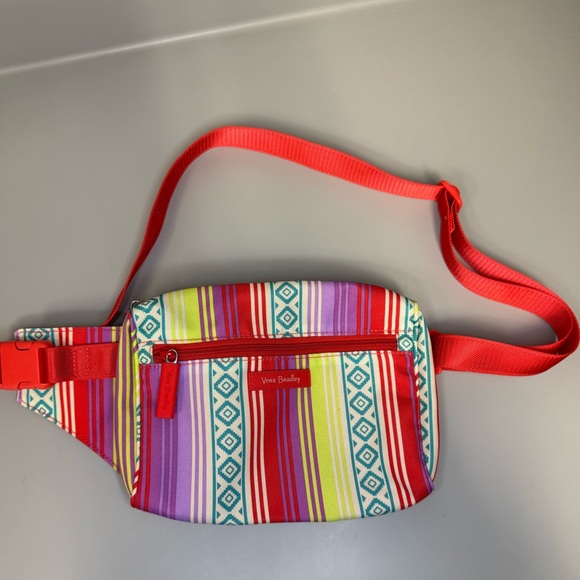 Vera Bradley Handbags - Vera Bradley‎ Women’s Serape Paradise Colorful Aztec Belt Bag Fanny Pack